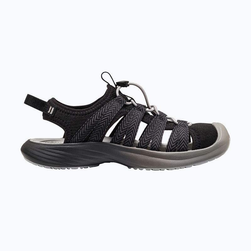 Dámske sandále KEEN Whisper Lite black/magnet 9