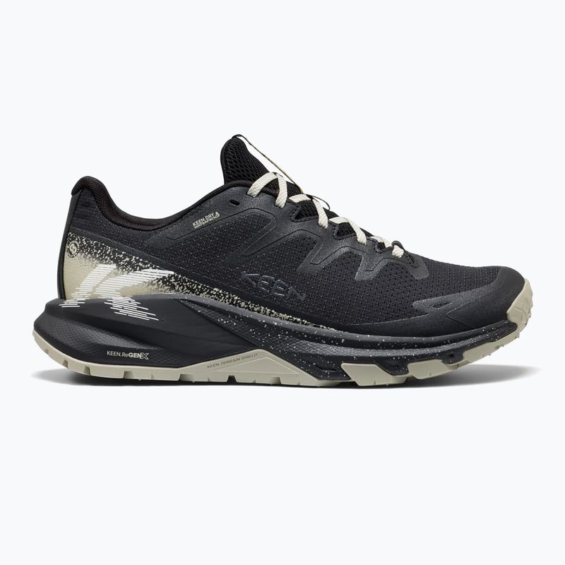 Pánske turistické topánky KEEN Targhee Apex Wp black/abbey stone 2