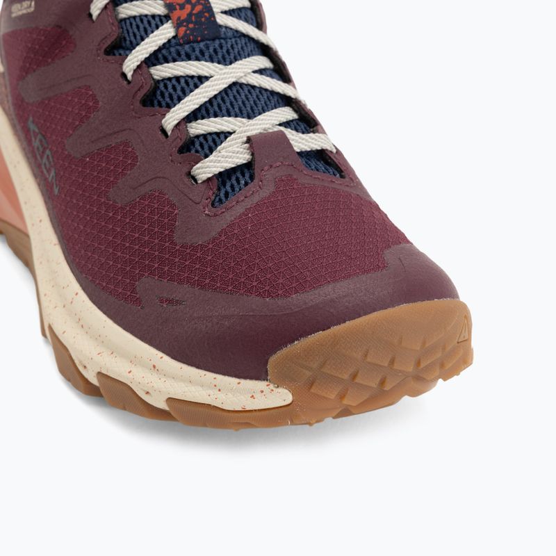 Dámske trekingové topánky KEEN Targhee Apex Mid Wp fig/burnt brick 7