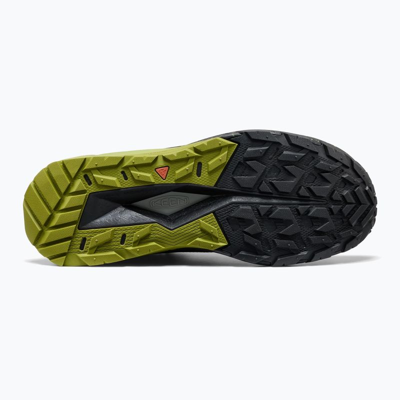 Pánske turistické topánky KEEN Targhee Apex Mid Wp black/golden cypress 4