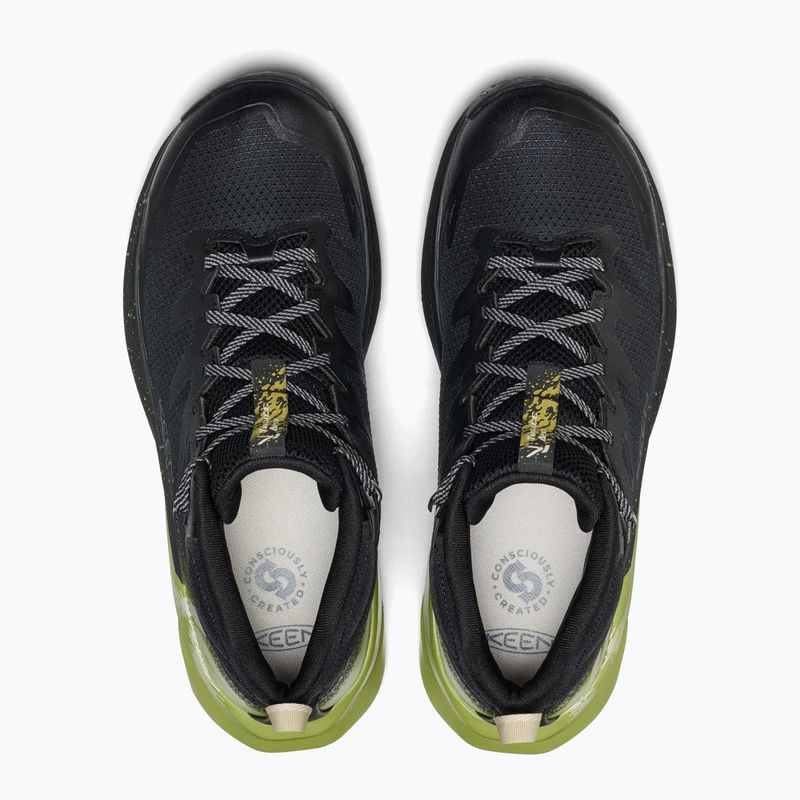 Pánske turistické topánky KEEN Targhee Apex Mid Wp black/golden cypress 5