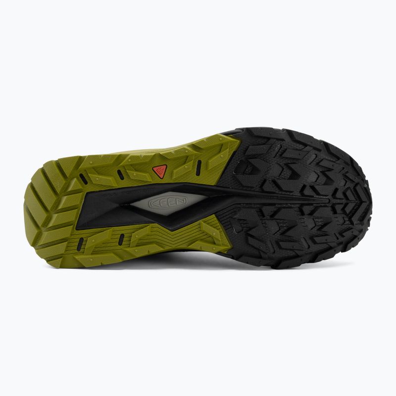 Pánske turistické topánky KEEN Targhee Apex Mid Wp black/golden cypress 4