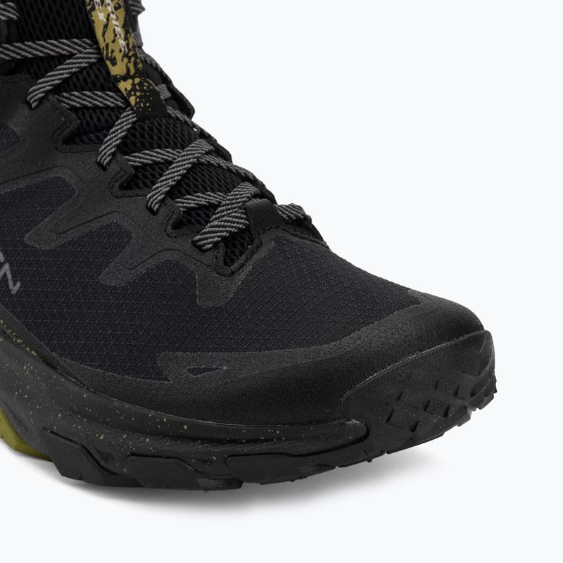 Pánske turistické topánky KEEN Targhee Apex Mid Wp black/golden cypress 7