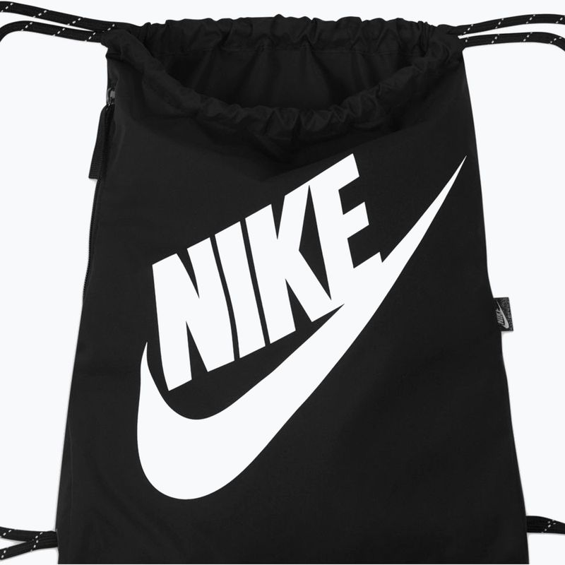 Vak na šnúrky Nike Heritage Drawstring bag black DC4245-010 8