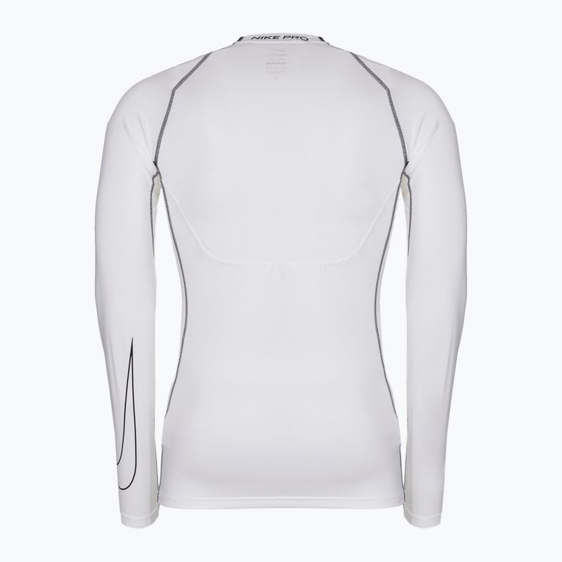 Pánske tréningové tričko s dlhým rukávom Nike Pro Dry-Fit Tight Top white DD1990-100 2