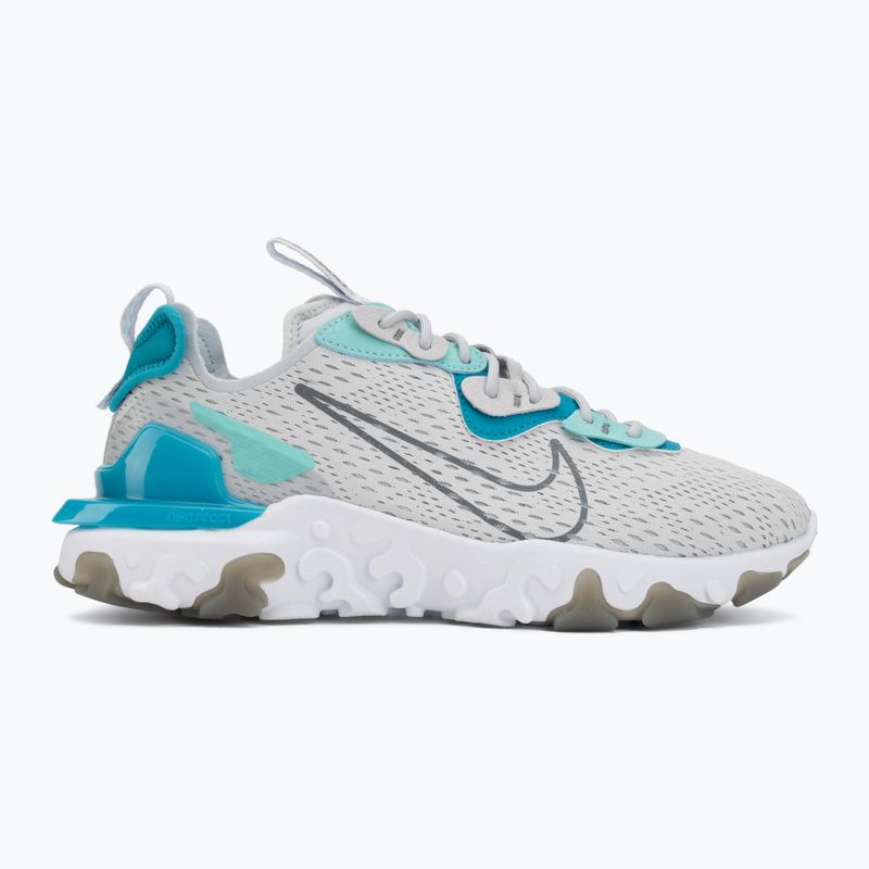 Pánske topánky Nike React Vision pure platinum/aquamarine/smoke grey 2