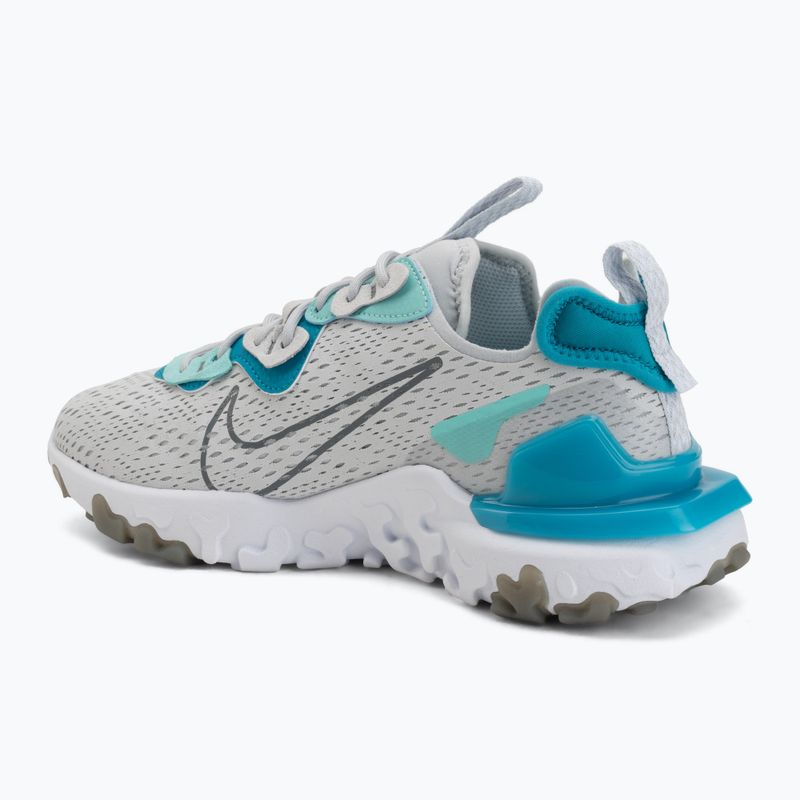 Pánske topánky Nike React Vision pure platinum/aquamarine/smoke grey 3