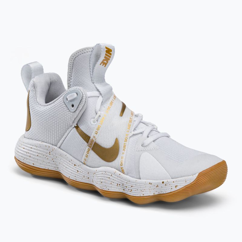 Volejbalová obuv Nike React Hyperset SE white and gold DJ4473-170