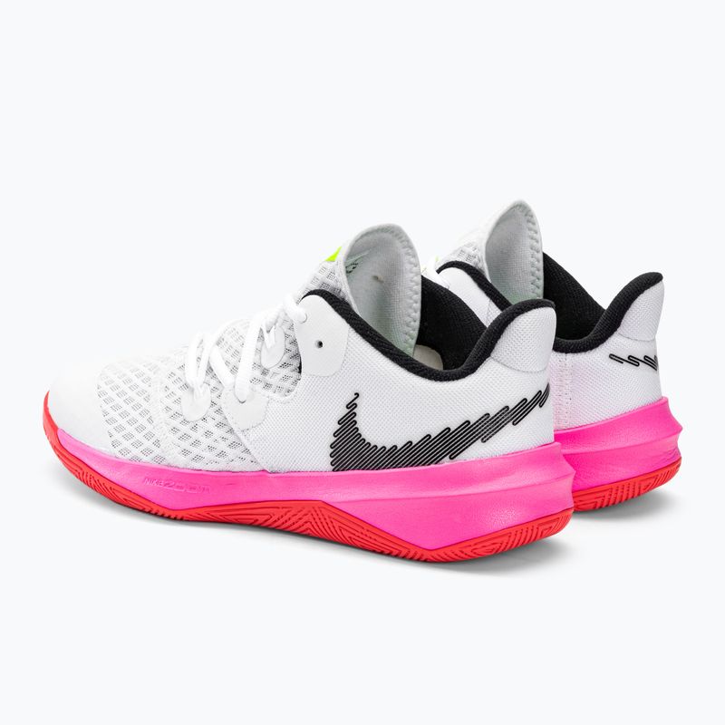 Tenisky na volejbal Nike Zoom Hyperspeed Court SE biela/čierna/žiarivo červená 3