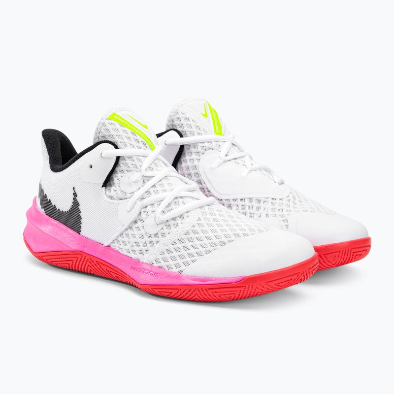 Tenisky na volejbal Nike Zoom Hyperspeed Court SE biela/čierna/žiarivo červená 4