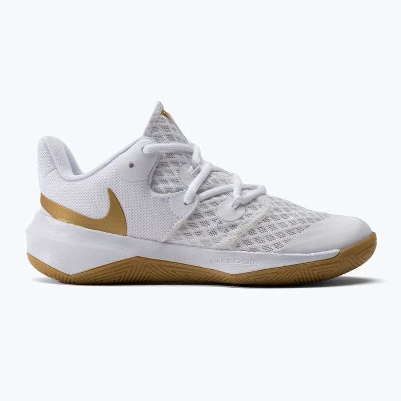 Topánky na volejbal Nike Zoom Hyperspeed Court SE biele/zlaté 2