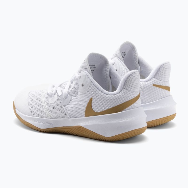 Topánky na volejbal Nike Zoom Hyperspeed Court SE biele/zlaté 3