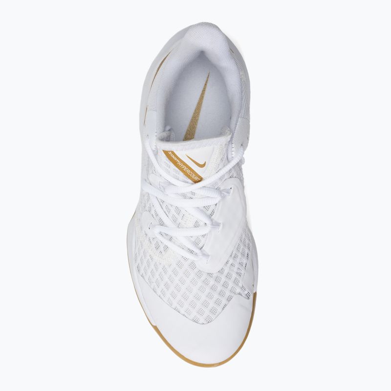 Topánky na volejbal Nike Zoom Hyperspeed Court SE biele/zlaté 5