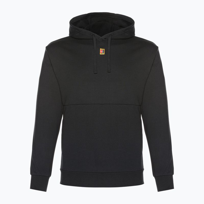 Pánska tenisová mikina Nike Court Fleece Hoodie black