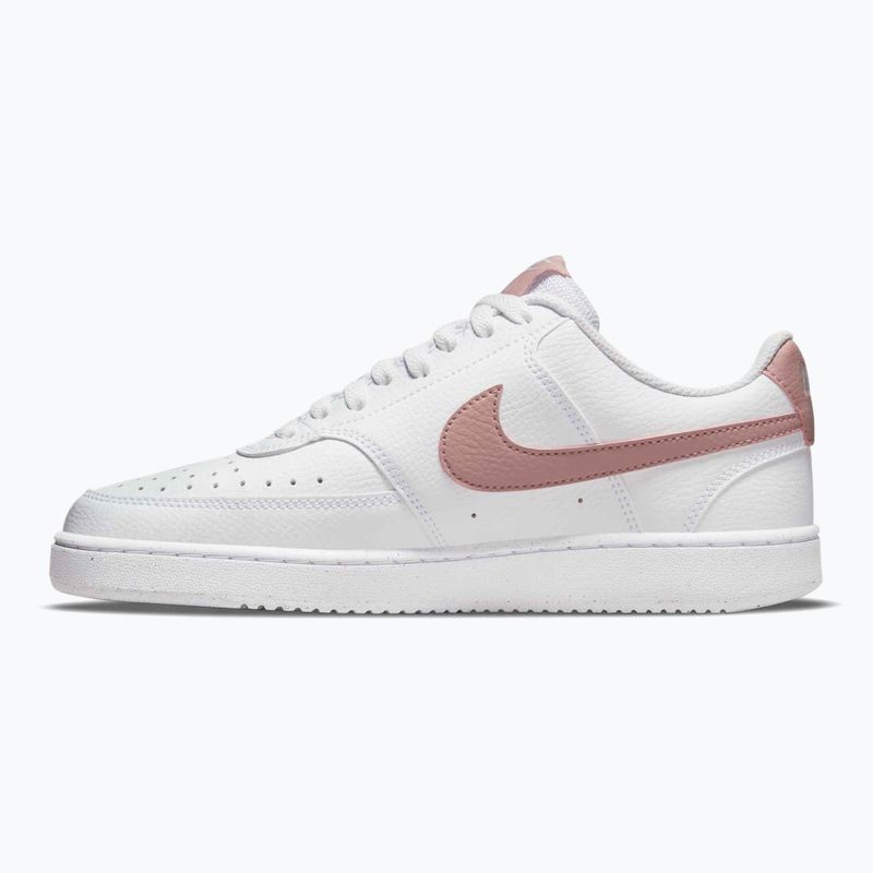 Dámske oxfordky Nike Court Vision Low Next Nature white/pink 2