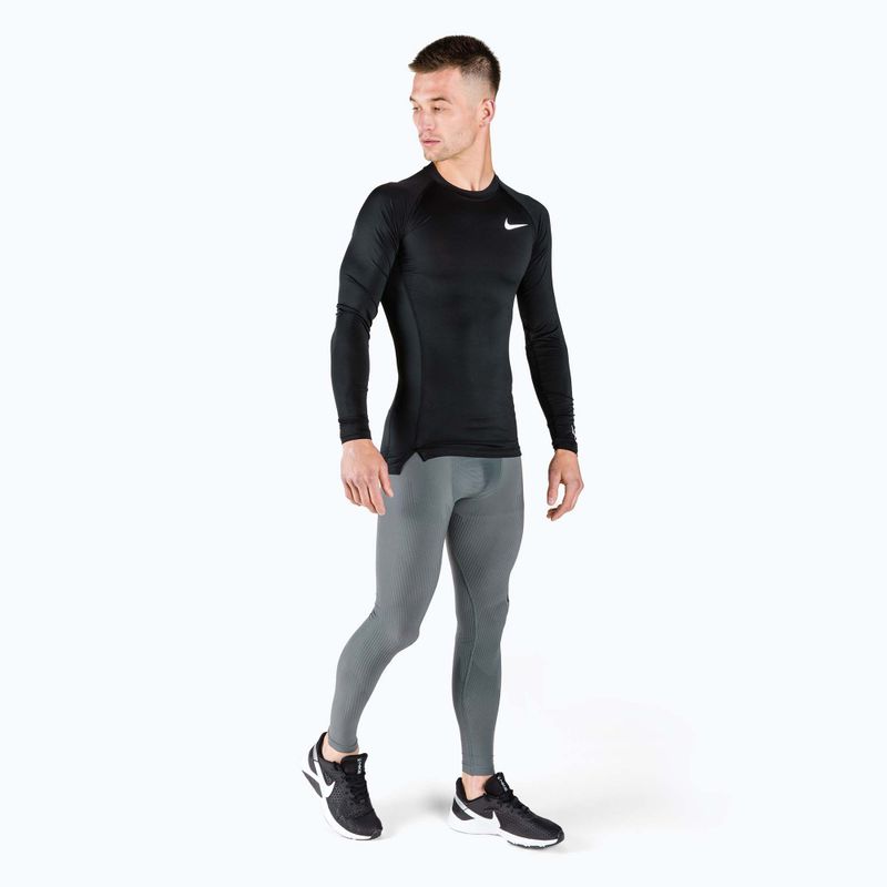 Pánske legíny Nike Pro Dri-FIT ADV Recovery šedé DD1705-068 2