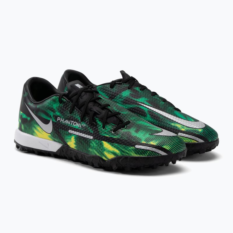 Nike Phantom GT2 Academy SW TF pánske kopačky čierne DM0725-003 5