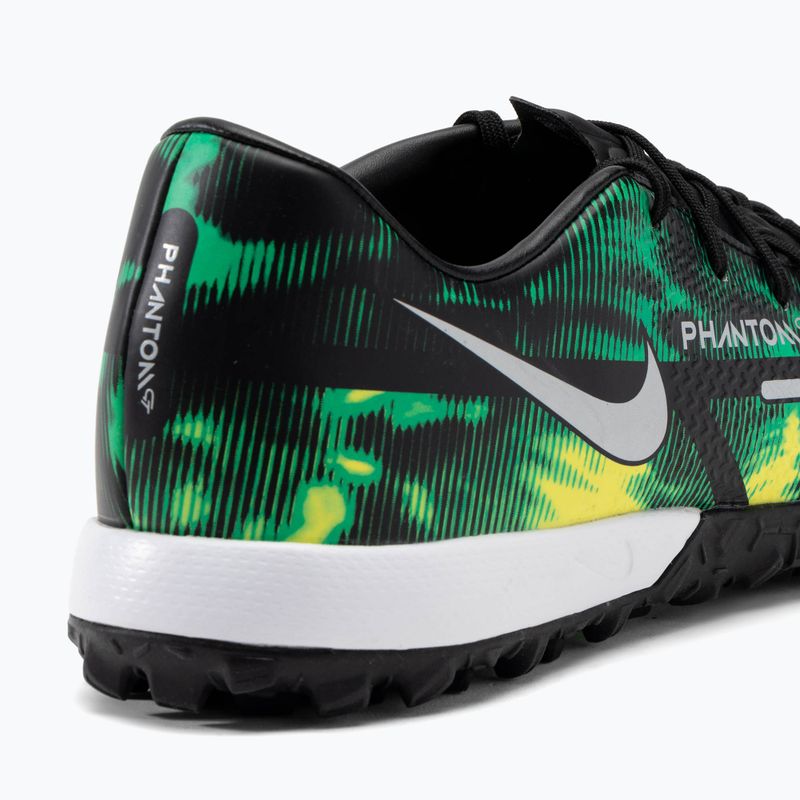 Nike Phantom GT2 Academy SW TF pánske kopačky čierne DM0725-003 8