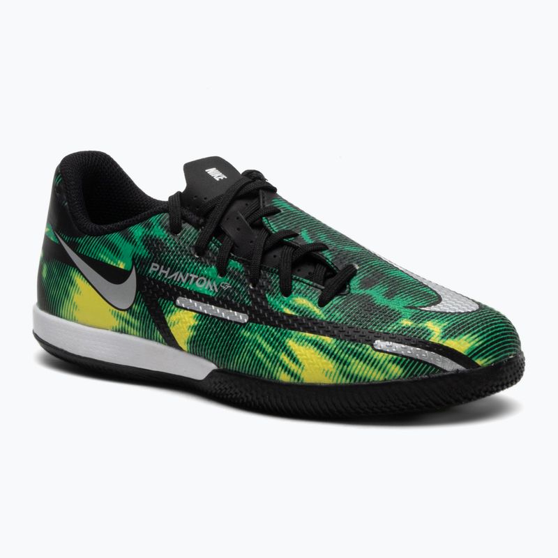 Detské kopačky Nike Phantom GT2 Academy SW IC Jr zelené DM0749-003