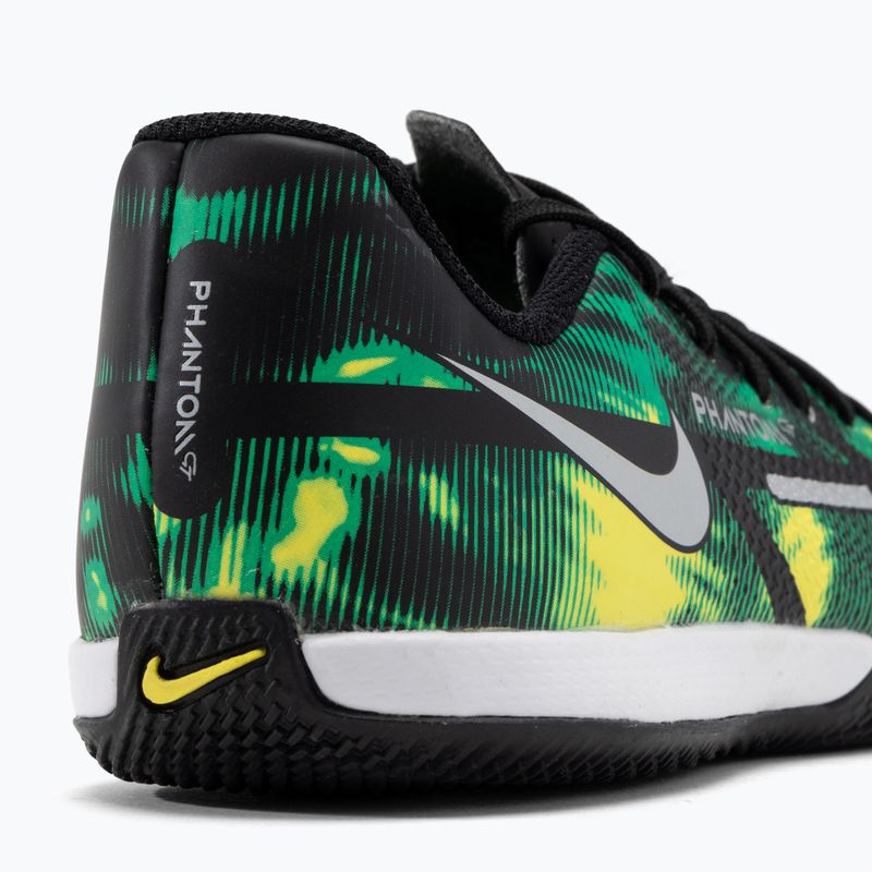 Detské kopačky Nike Phantom GT2 Academy SW IC Jr zelené DM0749-003 8