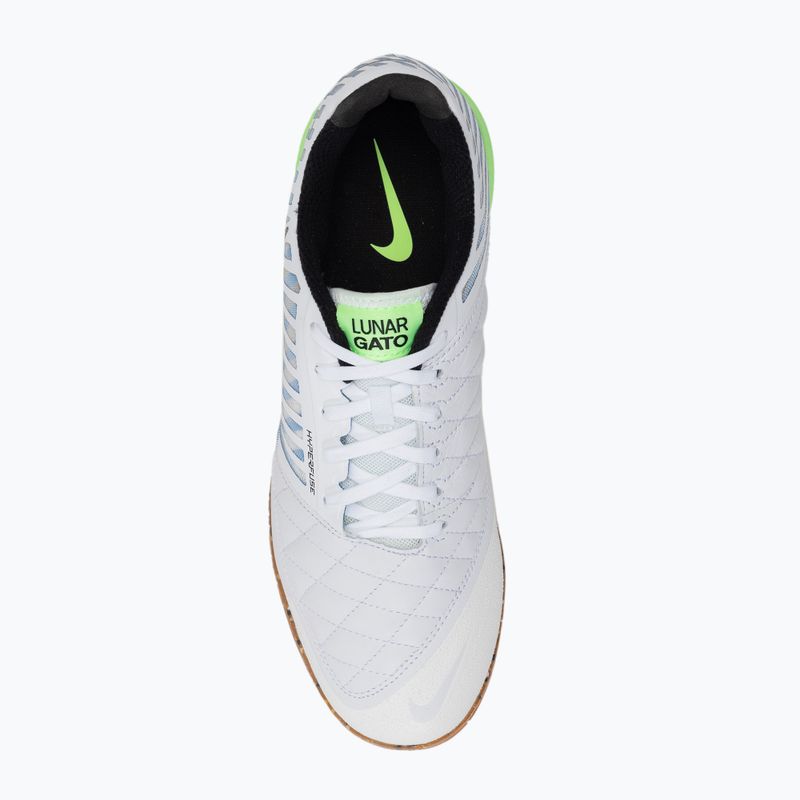 Nike Lunargato II IC pánske kopačky biele 580456-043 6