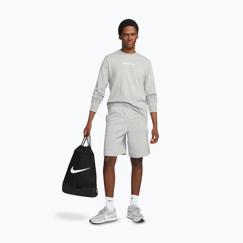 Nike Brasilia 9.5 18 l čierna/čierna/biela taška 12