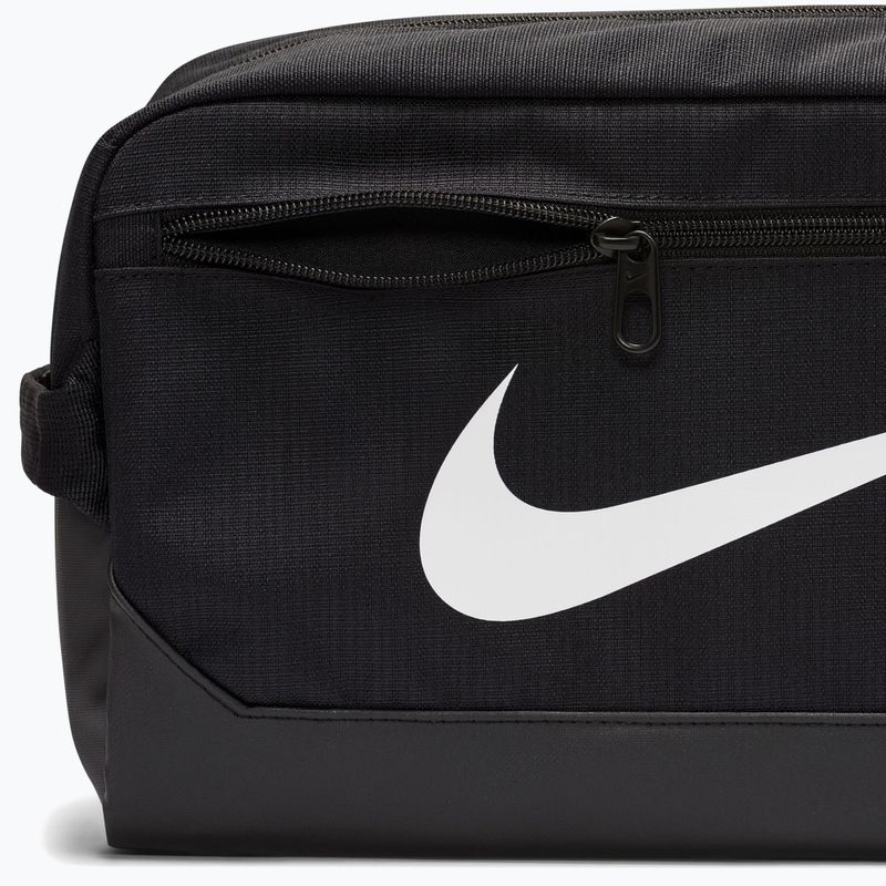Taška na obuv Nike Brasilia 9.5 11 l black/black/white 5