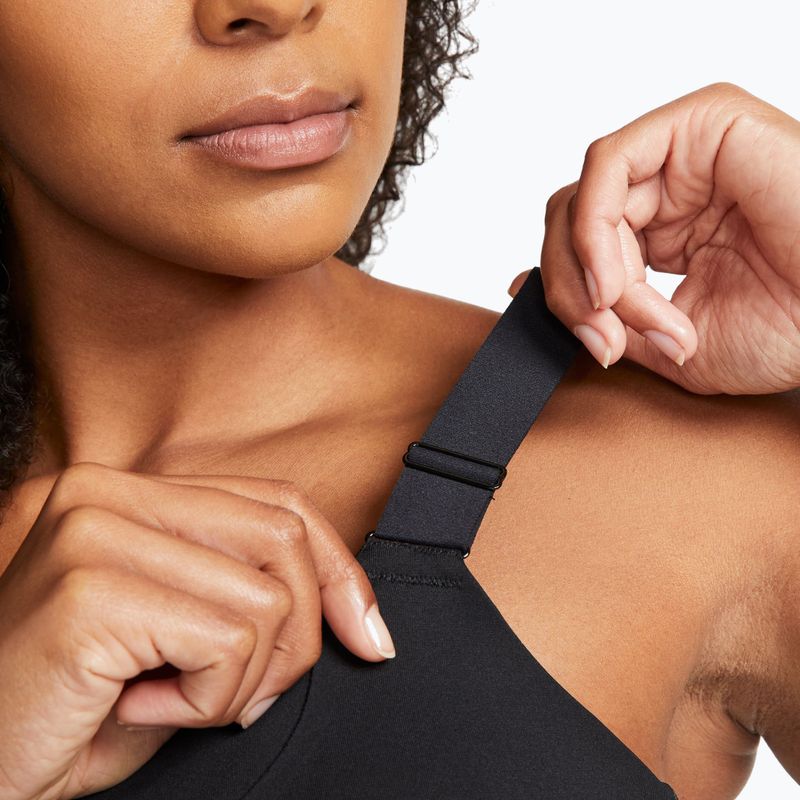 Športová podprsenka Nike Alpha High-Support black/black/dark smoke grey/dark smoke grey 5