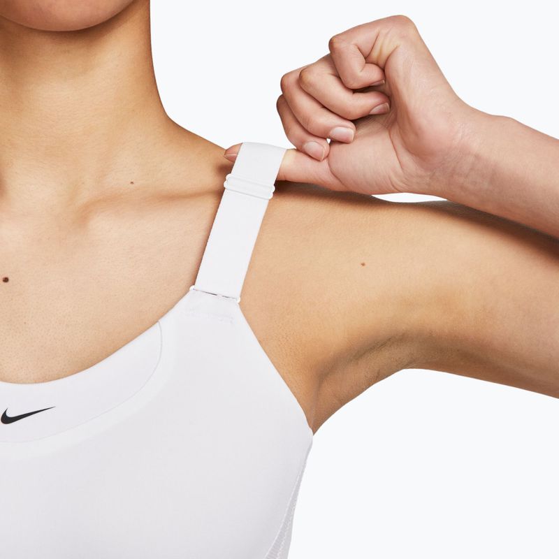 Športová podprsenka Nike Alpha High-Support white/white/stone mauve/black 6