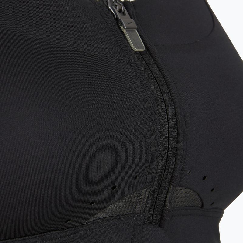 Športová podprsenka Nike Alpha High-Support Zip-Front black/black/dark smoke grey/dark smoke grey 10