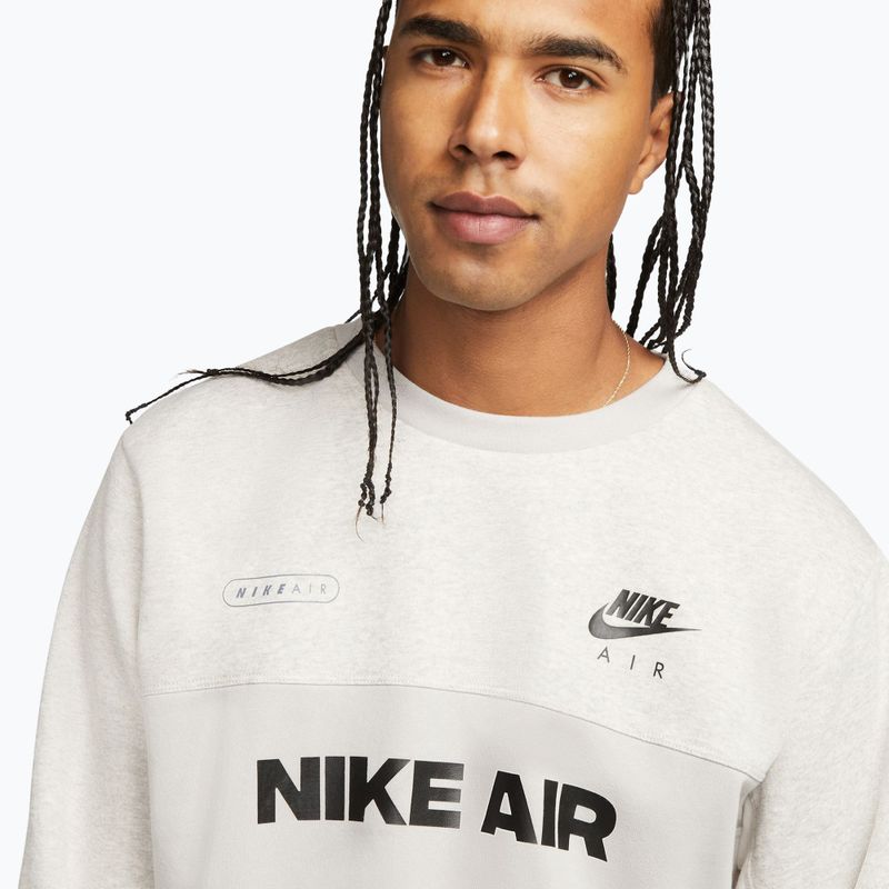 Pánska mikina Nike Air light iron ore/heather/phantom/black 4