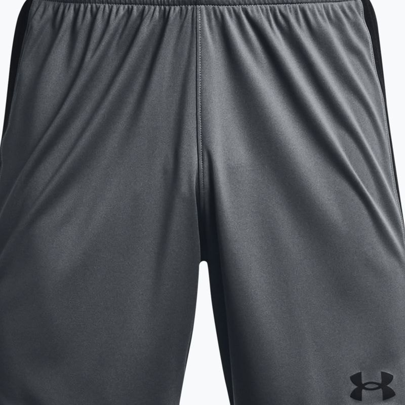 Under Armour Challenger Knit šedé pánske futbalové šortky 1365416 2