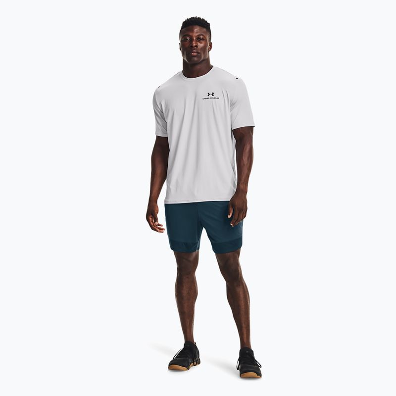 Under Armour UA Rush Energy šedé pánske tréningové tričko 1366138 2