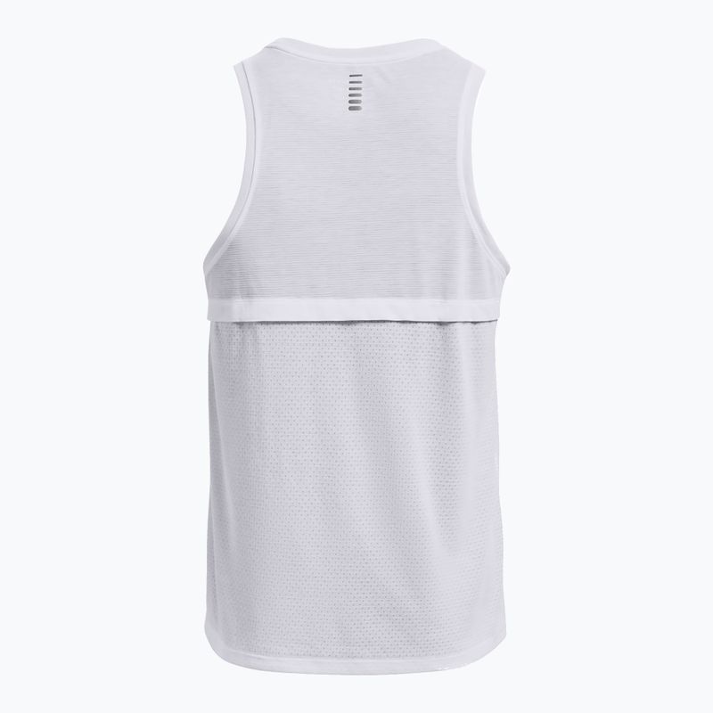 Pánske bežecké tielko Under Armour Streaker Singlet white 1361468-100 6