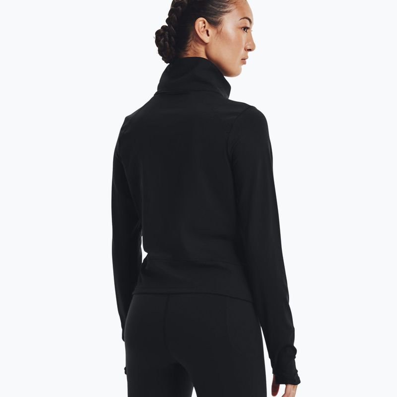 Under Armour Meridian dámska tréningová mikina čierna 1365805 2