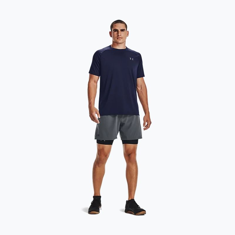 Under Armour pánske tréningové tričko UA Tech 2.0 SS Tee Novinka navy blue 1345317 2