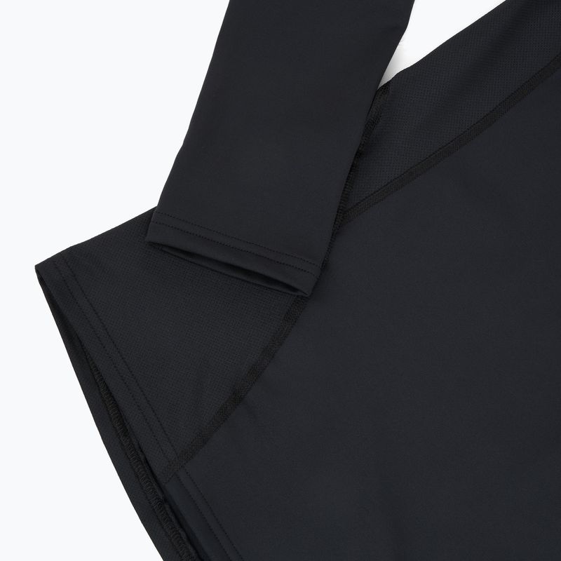 Pánske tréningové tričko longsleeve Under Armour CG Armour Fitted Crew black/white 4