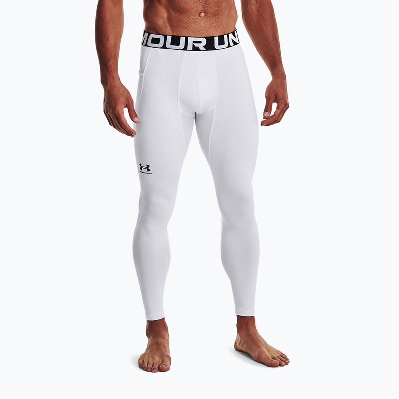 Pánske legíny Under Armour Ua Cg Armour Novelty Compression white/black