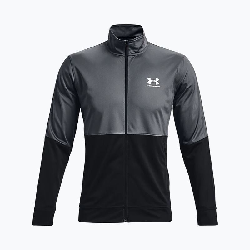 Under Armour pánska tréningová mikina Pique Track sivá 1366202 4
