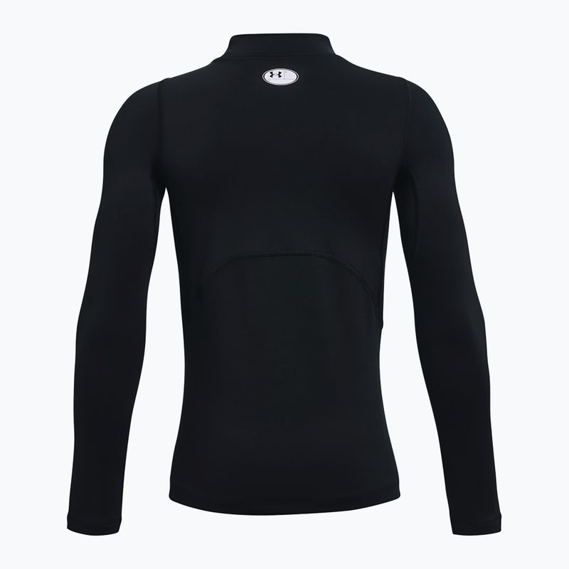 Tréningové tričko longsleeve Under Armour Cg Armour Mock black/white 2