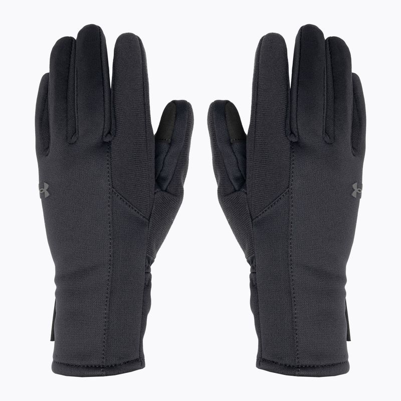 Dámske trekingové rukavice Under Armour Storm Fleece black/black/jet gray 3