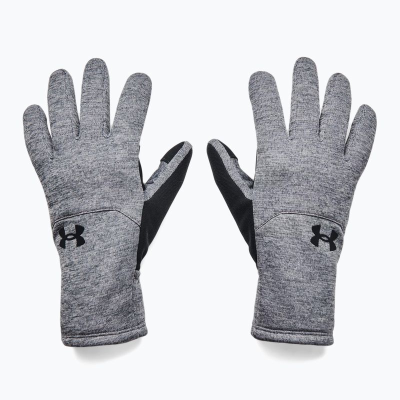 Under Armour Ua Storm Fleece šedé pánske trekingové rukavice 1365958-012 5