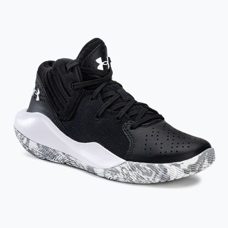Detská basketbalová obuv Under Armour GS Jet '21 1 čierno-biela UAR-3247941-1-4.5