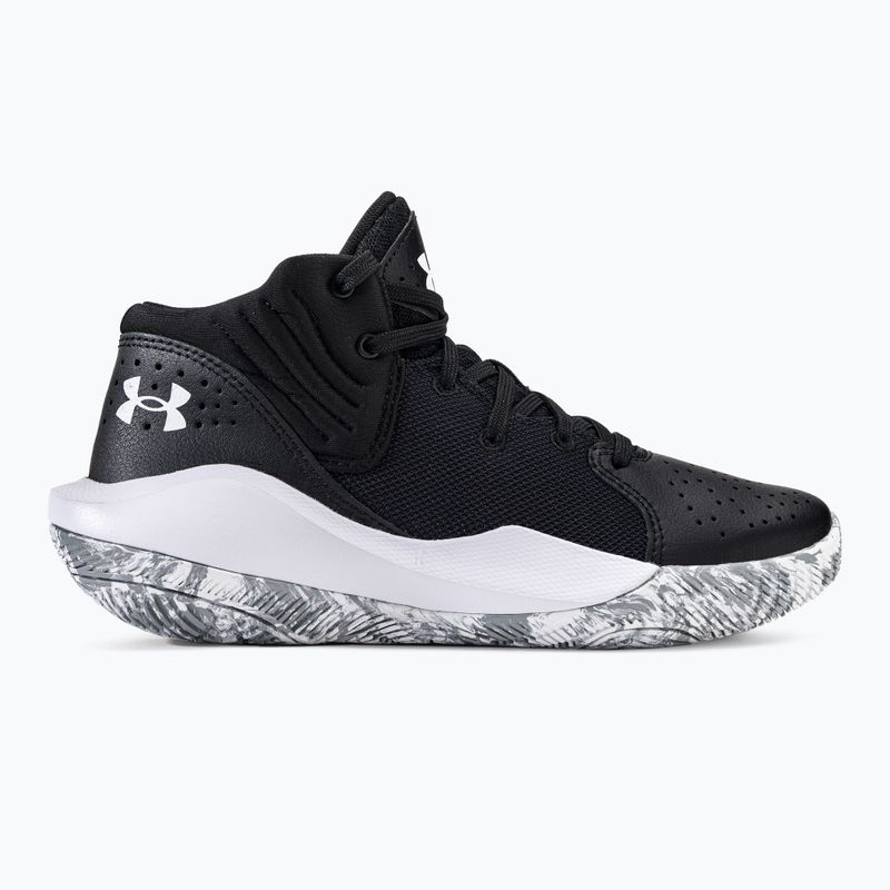 Detská basketbalová obuv Under Armour GS Jet '21 1 čierno-biela UAR-3247941-1-4.5 2
