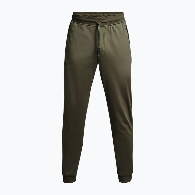 Pánske nohavice Under Armour Sportstyle Tricot Jogger marine od green/black 5