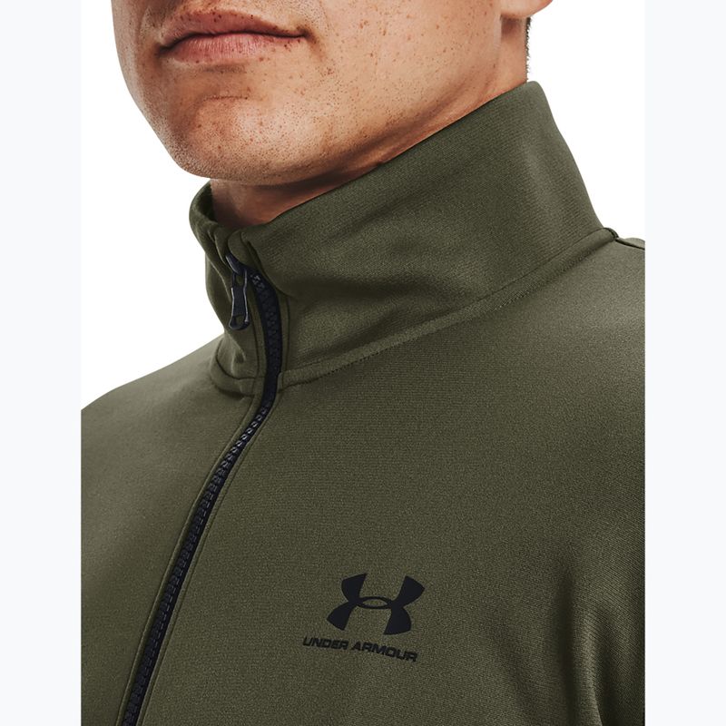 Pánska mikina Under Armour Sportstyle Tricot navy od green/navy od green/black 4