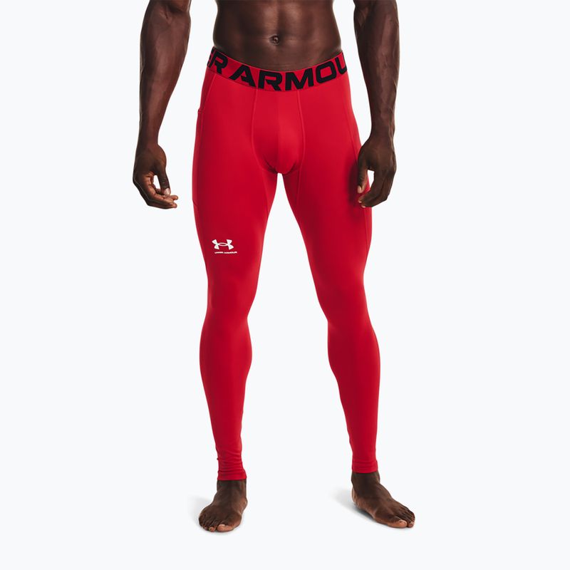 Under Armour pánske legíny Ua Cg Armour Novelty Compression červená/biela