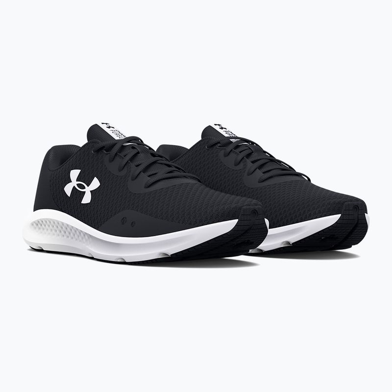 Dámska bežecká obuv Under Armour Charged Pursuit 3 black/black/white 10