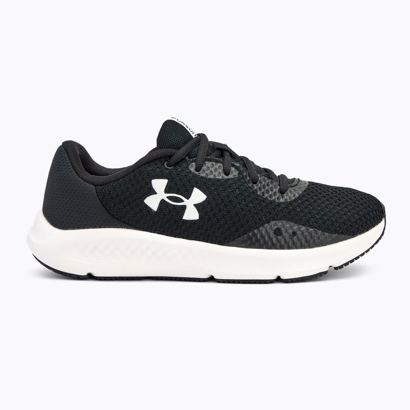 Dámska bežecká obuv Under Armour Charged Pursuit 3 black/black/white 2