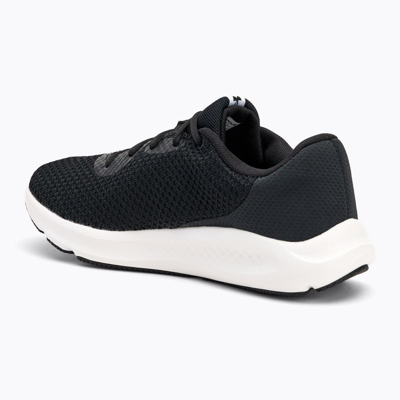 Dámska bežecká obuv Under Armour Charged Pursuit 3 black/black/white 3